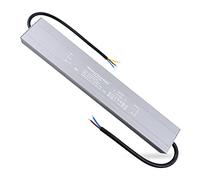 REYLAX LED Driver 24V 300W, IP67 Waterproof Outdoor Lighting Transformer, 12.5A Constant Voltage Power Supply, 100-260V AC to 24V DC Transformer for Garden LED Strip Lights and Shed Light