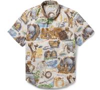 Reyn Spooner Raiders Of The Lost Ark Shirt - Stone - 9323-STN RAIDERS
