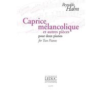 Reynaldo Hahn: Caprice Mélancolique Et Autres Pièces Pour Deux Pianos. Sheet Music for Piano(Duet)