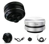 Reyneey Hydrosick Hydro Sick Humbird Speaker, Turn Anything into Speaker, Mini Wireless Portable Bone Conduction Speaker, Wirelessly BT Speaker for Home, Outdoor (Black+Silver)