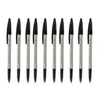 Reynolds 045 Fine Carbure Black Ballpen Pack of 10
