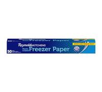 Reynolds Freezer Paper, Plastic Coated, 50 Sq Ft - White