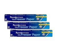 Reynolds Kitchens Plastic Coated Freezer Paper | Fight Freezer Burn | Perfect for Arts & Crafts & Applique | Pack of 3 Rolls, 381mm x 12m