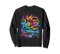 Reynosa City Mexico Street Art Skyline Souvenir Sweatshirt