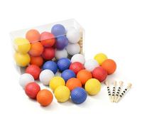 Reyshin 20Pcs Practice Foam Golf Balls, 42mm Training Balls, Limited Flight Design with Realistic Feel Durability,Perfect for Indoor or Outdoor Golf Training,Backyard Drills (Mixed)