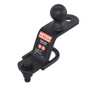 REYSUN 864008 3 in 1 ATV/UTV Trailer Hitch Adapter with 2 inch Trailer Ball, 3 Way ATV Attachment, Fastener Kit Included