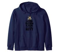 Reyt Good Vibes Only Keep Thi Sen Calm Zip Hoodie