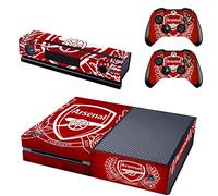REYTID Arsenal Crest Xbox One Console Skin/Sticker + 2 x Controller Decals & Kinect Wrap - Full Set - Microsoft XB1
