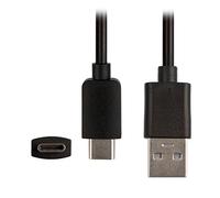 REYTID Controller Charger Cable for Xbox Series X S - Fast Charging USB Type C Play and Charge Lead Wire - 1.8m, Black