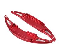 Reyukhn Shift Paddle Accessories Steering Wheel Shift Paddle Extension Cover for Clio 5th 2019-up for Captur 2nd 2020-up for Arkana 2021-up Steering Wheel Trim(Red)