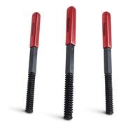 Reywoo 3-Piece Thread Restorer File Set, Thread Restoring Chaser Files, Thread Repair File Set in SAE Metric Sizes