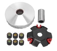 REYXVQS Racing Variator Kit, High Performance Engine Variator Kit, Heat Dissipation Variator with 6.5g Copper Rollers for GY6 50cc 139QMB Based Scooters ATVs Go Karts