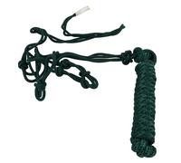 REYXVQS Rope Halter Multi Knots Polyester Horse Halter, Durable Weaving Rope Halter for Training and Daily Driving, Comfortable Safe Wearable Design with No Hardware for Horses (Green)
