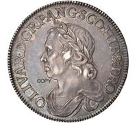 REZAJDUIE Commemorative Coin England 1658 Silver Plated Coin Copy Oliver Cromwell United Kingdom Collection Coin