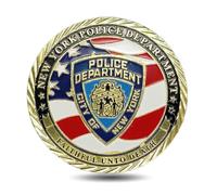 REZAJDUIE Commemorative Coin Safe And Fair Everywhere NYPD Sovenior Coin US New York City Police Department Collection Gifts