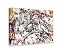 Reze Chainsaw Poster Man Anime Bomb Devil (95) Canvas Poster Bedroom Decor Landscape Office Room Decor Gift 08x12inch(20x30cm)