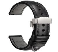 REZERO Leather Watch Bands, Handmade Quick Release Watch Straps, Luxury Full-Grain Vegetable-Tanned Leather Watch Bracelets, Sturdy & Wear-Resistant, Watch Band Replacements for Men 19/20/21/22/24mm