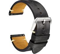 REZERO Leather Watch Straps, Italian Top-Grain Calfskin Watch Bands, Watch Band Replacements with Distressed Matte Finish for Men, Women 18mm 19mm 20mm 21mm 22mm 23mm 24mm