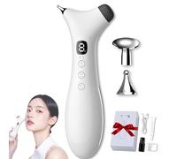 Rezuri - 4-in-1 Jaw Massager,Rezuri Relief Massager with Soothing Heat and Vibration for Face,Rezuri TMJ Massagers,Facial Sculpting Device,Relieves Jaw & Neck Pain Stiffness Tension (Black Bian Stone)