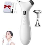 Rezuri - 4-in-1 Jaw Massager, Rezuri TMJ Massager, 9 Levels of Intensity, 3 Levels of Temperature, 3 Vibration Modes, Facial Sculpting Device, for Double Chin, Face & Neck