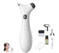 Rezuri - 4-in-1 Jaw Massager, Rezuri TMJ, with Soothing Heat Vibration, jaw Massager tmj, Facial Sculpting Device, for Double Chin, Face & Neck (Black)