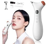 Rezuri - 4-in-1 Jaw Massager,Tmj Massager,Tmj Relief Products Jaw,with Soothing Heat Vibration,Relieves Jaw Face/Neck Stiffness Tension (Red)