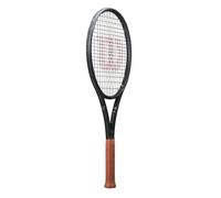 Wilson RF 01 Future Strung Performance Tennis Racket - Grip Size 3-4 3/8", Strung with Sensation 16 Natural at Mid Range Tension