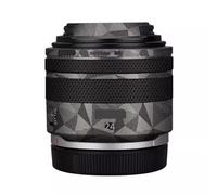 RF 24 1.8 Lens Cap Skin Anti-Scratch Camera Sticker Protective Wrap Film Body Protector Decal for Canon RF 24mm F1.8 STM(Triangle Titanium)