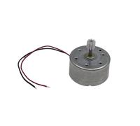 RF-300C-1D390 RF-300CA DC 3V 5V 6V 24mm Round Spindle electronic starter with 8 Teeth Gear DIY Solar Power Toy Model AUOQKQUT