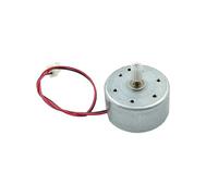 RF-300C Micro 300 Motor DC 3.7V 6V 9V 12V 10800RPM Mini Mute 24mm Round Spindle Motor 2mm Shaft