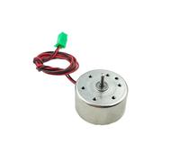 RF-300C Mini 300 Motor DC 5V 6V 9V 12V 7000RPM Micro 24mm Round Spindle Motor Low Current DIY Solar Power Fan Hobby Toy Model(Model B 10T Gear)