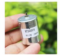 RF-370 DC electronic starter 24mm Round Carbon Brush electronic starter DC 12V 18V 24V 6400RPM Slow Speed Mute Engine WWECCQIJ