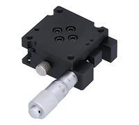 RF - A40 Trimming Tuning Sliding Table | ±10° Turning Fine - Tune Positioning Stage 40x40mm | Aluminum Alloy Dovetail Guide for Accurate Machining/Beam Engraving/Laboratory Use