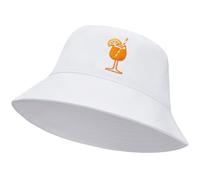 RF&CM Aperol Spritz Embroidered Hat, Cute Bucket Hat, Aperol Gift, Bucket Hat Women, Men Hat, Hat Splash, Summer Hat, Cocktail Lovers Gift Ideas, black, 5 1/4