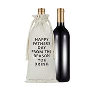 RF&CM Father's Day Gift, Father's Day Wine Bags, Funny Dad Gift, Gift for Dad, Self Care, Cute Dad Gift, Dad Celebration Wine Bags Gift, Grandfathe Gift,Wine Bottle Bags
