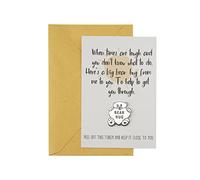 RF&CM Pocket hug token,send a bear hug gift,Pocket Hug, thinking of you, Positivity gift, Send a cuddle, Pocket hugs, cheer up gift, mental health gift,little pocket hug, pick me up