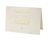 RF&CM Pregnancy Scan Photo, Baby Reveal & Announcement Card (Hello)