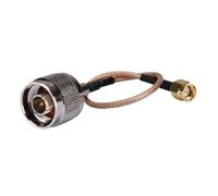 RF coaxial coax cable assembly SMA male to N male 12''