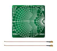 RF Demonstration Kit board for NanoVNA module, Vector Network Analyzer calibration and test board, with 18 functional modules, 2 UFL cables, LPF 30MHz HPF 100MHz BPF 433MHz