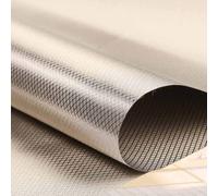 RF Faraday Fabric Faraday Bag Cloth RF Blocking Fabric EMF Blocker Fabric Signal Blocking Cloth Shields for Anti Radiation, Anti Static, EMI Isolation,silver-9x1.1m