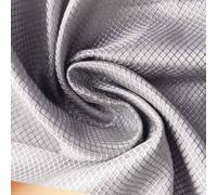 RF Faraday Fabric Faraday Bag Cloth RFID Shielding Fabric RF Signals Reduce Conductive Material Blocks RF Signals WiFi RFID EMF Radiation Shielding,silver-5x1.1m
