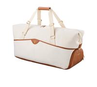 Wilson RF Lawn Collection Practice Duffel Bag Cream Racket Bag