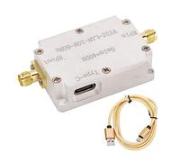 RF Low Noise Amplifier Module, 40dB Gain 10MHz-6GHz LNA Broadband Preamplifier for FM Radio, Precise Transmission