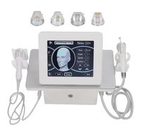 RF Micro Needling Machine Face Lift Device Fractional Radio Frequency Skin Tightening Wrinkle Reduction Anti Aging Treatment Multi Functional Beauty System 2 Handpieces Home Use