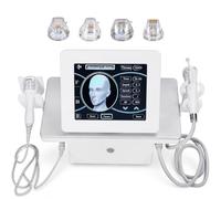 RF Micro Needling Machine Face Lift Device Fractional Radio Frequency Skin Tightening Wrinkle Reduction Anti Aging Treatment Multi Functional Beauty System 2 Handpieces Home Use
