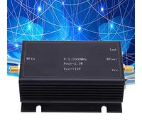RF Power Amplifier, 15V 1-1000MHz Broadband AMP, Aluminum Alloy Printed Circuit Board Component, for Home Speakers Theater Entertainment
