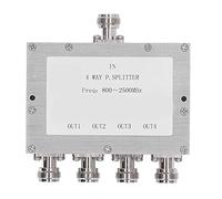 RF Power Splitter 4 Way Divider Module Signal Booster for Indoor Antennas N Type Interface