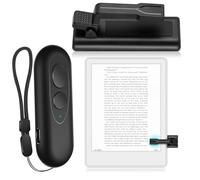 RF Remote Control Page Turner for Kindle Paperwhite Kobo Ereaders, Taking Photos Camera Video Recording Remote, Page Turner for E-Book Touch Screen Electronics, Black