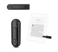 RF Remote Control Page Turner for Kindle Paperwhite Scribe Oasis Accessories, Clicker Page Turner for iPhone,Tablets Reading Camera Video Record Remote Triggers, Dark black