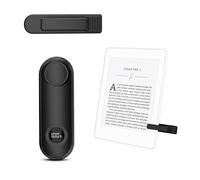 RF Remote Control Page Turner for Kindle Paperwhite Scribe Oasis Accessories, Clicker Page Turner for iPhone,Tablets Reading Camera Video Record Remote Triggers,Black